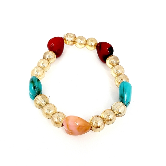 African beaded bracelet - Picture 12 of 16